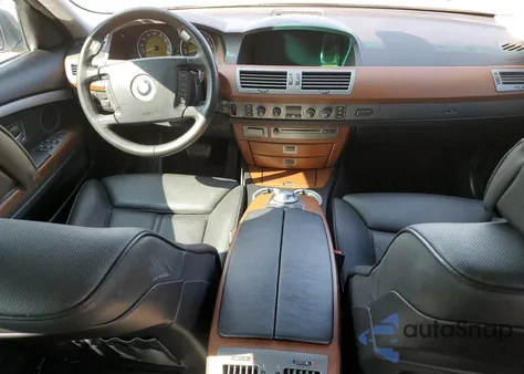 2005 BMW 745 Li from USA, damaged, VIN WBAGN63535DS60710